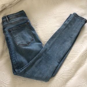 Zara denim super skinny jeans